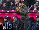 22.11.2025, Fussball Bundesliga 2025/2026, 11.Spieltag, FC Bayern M�nchen - SC Freiburg, in der Allianz-Arena M�nchen, Trainer Julian Schuster (SC Freiburg) in Rage 