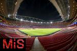 25.11.2025,  Fussball UEFA Championsleague 2025/2026: Pressekonferenz des FC Bayern M�nchen am Tag vor dem Spiel FC Arsenal - FC Bayern M�nchen, im Emirates-Stadion London (England).  Blick in das noch leere Stadion.
  

