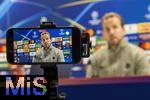 25.11.2025,  Fussball UEFA Championsleague 2025/2026: Pressekonferenz des FC Bayern M�nchen am Tag vor dem Spiel FC Arsenal - FC Bayern M�nchen, im Emirates-Stadion London (England). Harry Kane (FC Bayern M�nchen) 
   

