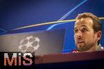 25.11.2025,  Fussball UEFA Championsleague 2025/2026: Pressekonferenz des FC Bayern M�nchen am Tag vor dem Spiel FC Arsenal - FC Bayern M�nchen, im Emirates-Stadion London (England). Harry Kane (FC Bayern M�nchen) 
  

