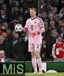 26.11.2025,  Fussball UEFA Championsleague 2025/2026: Vorrunde 5.Spieltag, FC Arsenal - FC Bayern Mnchen, im Emirates-Stadion London (England) Torwart Manuel Neuer (FC Bayern Mnchen) 
  

