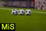 26.11.2025,  Fussball UEFA Championsleague 2025/2026: Vorrunde 5.Spieltag, FC Arsenal - FC Bayern M�nchen, im Emirates-Stadion London (England), Spielb�lle FINALE liegen bereit,