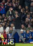 26.11.2025,  Fussball UEFA Championsleague 2025/2026: Vorrunde 5.Spieltag, FC Arsenal - FC Bayern M�nchen, im Emirates-Stadion London (England), Trainer Mikel Arteta (FC Arsenal) in Rage 
