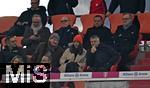 29.11.2025, Fussball Bundesliga 2025/2026, 12.Spieltag, FC Bayern Mnchen - FC St. Pauli, in der Allianz-Arena Mnchen,  v.l. Ex-Vorstandsvorsitzender Karl-Heinz Rummenigge (FC Bayern Mnchen) , Ehren-Prsident Uli Hoene (FC Bayern Mnchen, Hoeness), Sportvorstand Max Eberl (Bayern Mnchen) und Vorstandsvorsitzender Jan-Christian Dreesen (FC Bayern Mnchen) 


