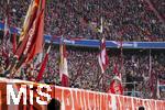 29.11.2025, Fussball Bundesliga 2025/2026, 12.Spieltag, FC Bayern M�nchen - FC St. Pauli, in der Allianz-Arena M�nchen, Die Fans der S�dkurve schweigen die ersten 12 Minuten, aus Protest gegen die geplanten Sicherheitsma�nahmen der Innenministerkonferenz.  