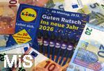 28.12.2025, Prospekt f�r Feuerwerksverkauf von LIDL ab Montag 29.12.2025. Guten Rutsch ins neue Jahr 2026, Lidl lohnt sich. 