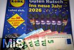 28.12.2025, Prospekt f�r Feuerwerksverkauf von LIDL ab Montag 29.12.2025. Guten Rutsch ins neue Jahr 2026, Lidl lohnt sich.