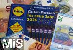 28.12.2025, Prospekt f�r Feuerwerksverkauf von LIDL ab Montag 29.12.2025. Guten Rutsch ins neue Jahr 2026, Lidl lohnt sich. 