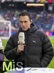 06.01.2026, Fussball 1. Bundesliga 2025/2026, Testspiel: RB Salzburg - FC Bayern M�nchen, in der Red Bull Arena Salzburg (�sterreich), Marcus Mann (Gesch�ftsf�hrer Sport RB Salzburg) am ServusTV Mikrofon