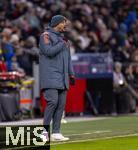 06.01.2026, Fussball 1. Bundesliga 2025/2026, Testspiel: RB Salzburg - FC Bayern M�nchen, in der Red Bull Arena Salzburg (�sterreich), Trainer Vincent Kompany (FC Bayern M�nchen) in Rage  