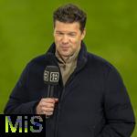 11.01.2026, Fussball Bundesliga 2025/2026, 16.Spieltag, FC Bayern M�nchen - VfL Wolfsburg, in der Allianz-Arena M�nchen, Michael Ballack beim DAZN-Interview.
