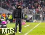 11.01.2026, Fussball Bundesliga 2025/2026, 16.Spieltag, FC Bayern M�nchen - VfL Wolfsburg, in der Allianz-Arena M�nchen, Trainer Vincent Kompany (FC Bayern M�nchen) in Rage 