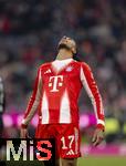 11.01.2026, Fussball Bundesliga 2025/2026, 16.Spieltag, FC Bayern M�nchen - VfL Wolfsburg, in der Allianz-Arena M�nchen, Michael Olise (FC Bayern M�nchen) unzufrieden