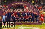 18.01.2026, Fussball, der FC Bayern M�nchen Legends-CUP, im SAP-Garden M�nchen. Siegerehrung nach dem Turnier. Die drittplatzierte Mannschaft, die Legenden des FC Bayern M�nchen stellen sich zum Mannschaftsfoto zusammen.