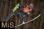 23.01.2026, Skiflug-Weltmeisterschaft Oberstdorf 2026, auf der Heini-Klopfer-Skiflugschanze in Oberstdorf (Deutschland). Einzelwettbewerb Tag 1,  HOFFMANN Felix (�sterreich) 