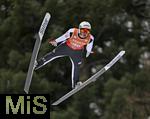 23.01.2026, Skiflug-Weltmeisterschaft Oberstdorf 2026, auf der Heini-Klopfer-Skiflugschanze in Oberstdorf (Deutschland). Einzelwettbewerb Tag 1,  PREVC Domen (Slowenien) 