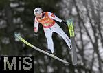 23.01.2026, Skiflug-Weltmeisterschaft Oberstdorf 2026, auf der Heini-Klopfer-Skiflugschanze in Oberstdorf (Deutschland). Einzelwettbewerb Tag 1,  STOCH Kamil (Polen) 