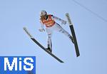 23.01.2026, Skiflug-Weltmeisterschaft Oberstdorf 2026, auf der Heini-Klopfer-Skiflugschanze in Oberstdorf (Deutschland). Einzelwettbewerb Tag 1,  RAIMUND Philipp ((Deutschland) 
