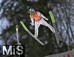 23.01.2026, Skiflug-Weltmeisterschaft Oberstdorf 2026, auf der Heini-Klopfer-Skiflugschanze in Oberstdorf (Deutschland). Einzelwettbewerb Tag 1,  EMBACHER Stephan (�sterreich) 