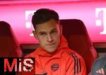 24.01.2026, Fussball Bundesliga 2025/2026, 19.Spieltag, FC Bayern M�nchen - FC Augsburg, in der Allianz-Arena M�nchen,   Joshua Kimmich (FC Bayern M�nchen) auf der Bank



