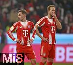 24.01.2026, Fussball Bundesliga 2025/2026, 19.Spieltag, FC Bayern M�nchen - FC Augsburg, in der Allianz-Arena M�nchen,  v.l.  Joshua Kimmich (FC Bayern M�nchen) und Harry Kane (FC Bayern M�nchen)  sind  traurig


