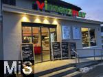 28.01.2026, M�nchen, Trudering-Riem, Metzgerei-Filiale von Vinzenzmurr, Aussenansicht.