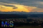 03.04.2025,  Allg�u, Bergblick
