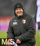 31.01.2026, Fussball 1. Bundesliga 2025/2026, 20.Spieltag, FC Augsburg - FC St. Pauli, in der WWK-Arena Augsburg. Michael Gregoritsch (Augsburg) freut sich nach dem Spiel
 

