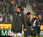 31.01.2026, Fussball 1. Bundesliga 2025/2026, 20.Spieltag, FC Augsburg - FC St. Pauli, in der WWK-Arena Augsburg. Michael Gregoritsch (Augsburg) freut sich nach dem Spiel
 

