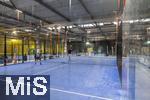 04.02.2026, Pineapple-Park M�nchen, Paddel-Courts