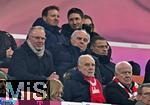 08.02.2026, Fussball Bundesliga 2025/2026, 21.Spieltag, FC Bayern M�nchen - TSG 1899 Hoffenheim, in der Allianz-Arena M�nchen,   Trainer Julian Nagelsmann (Deutschland) �ber Ex-Vorstandsvorsitzender Karl-Heinz Rummenigge (FC Bayern M�nchen) und Ehren-Pr�sident Uli Hoene� (FC Bayern M�nchen, Hoeness) und Sportvorstand Max Eberl (Bayern M�nchen) 


