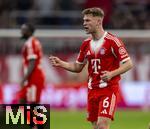 08.02.2026, Fussball Bundesliga 2025/2026, 21.Spieltag, FC Bayern M�nchen - TSG 1899 Hoffenheim, in der Allianz-Arena M�nchen, Joshua Kimmich (FC Bayern M�nchen) gibt Anweisungen