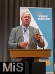 09.02.2026, Bad Wörishofen im Unterallgäu, Parteiveranstaltung zur Kommunalwahl 2026, Freie Wähler laden ein in den Kursaal. MdL Bernhard Pohl (Freie Wähler) hier am Rednerpult. 