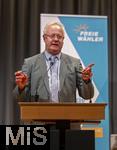 09.02.2026, Bad W�rishofen im Unterallg�u, Parteiveranstaltung zur Kommunalwahl 2026, Freie W�hler laden ein in den Kursaal. MdL Bernhard Pohl (Freie W�hler) hier am Rednerpult. 