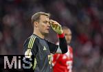 11.02.2026, Fussball DFB-Pokal 2025/2026, Viertelfinale, FC Bayern München - RB Leipzig, in der Allianz-Arena München. Torwart Manuel Neuer (FC Bayern München) nachdenklich 