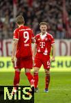 11.02.2026, Fussball DFB-Pokal 2025/2026, Viertelfinale, FC Bayern München - RB Leipzig, in der Allianz-Arena München. re: Joshua Kimmich (FC Bayern München) wütend 