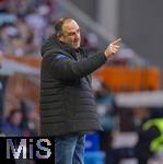 15.02.2026, Fussball 1. Bundesliga 2025/2026, 22.Spieltag, FC Augsburg - 1.FC Heidenheim, in der WWK-Arena Augsburg. Trainer Frank Schmidt (1. FC Heidenheim 1846) 