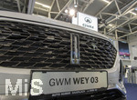 20.02.2026, Die Auto-Messe Münchner Auto Tage 2026 in München im Messegelände Riem. Staunen und Testen und Kaufen, Autohändler zeigen ihre neuesten Modelle. Hier der Messestand von GWM, der WEY 03 Luxus-SUV