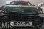 20.02.2026, Die Auto-Messe Münchner Auto Tage 2026 in München im Messegelände Riem. Staunen und Testen und Kaufen, Autohändler zeigen ihre neuesten Modelle. Hier der Messestand von MG