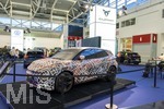 20.02.2026, Die Auto-Messe Münchner Auto Tage 2026 in München im Messegelände Riem. Staunen und Testen und Kaufen, Autohändler zeigen ihre neuesten Modelle. Hier der Messestand von Seat Cupra (Volkswagen Konzern) der kommende vollelektrische Kleinwagen Cupra Raval, hier noch in Tarnfolie. In der 2 Hälfte des Jahres 2026 wird er vorgestellt.