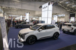 20.02.2026, Die Auto-Messe Münchner Auto Tage 2026 in München im Messegelände Riem. Staunen und Testen und Kaufen, Autohändler zeigen ihre neuesten Modelle. Hier der Messestand von KIA Motors 