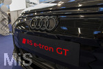 20.02.2026, Die Auto-Messe Münchner Auto Tage 2026 in München im Messegelände Riem. Staunen und Testen und Kaufen, Autohändler zeigen ihre neuesten Modelle. Hier am Messestand von AUDI, der RS e-tron GT, ein elektrischer Sportwagen