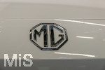 20.02.2026, Die Auto-Messe Münchner Auto Tage 2026 in München im Messegelände Riem. Staunen und Testen und Kaufen, Autohändler zeigen ihre neuesten Modelle. Hier der Messestand von MG