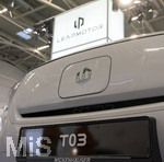 20.02.2026, Die Auto-Messe Münchner Auto Tage 2026 in München im Messegelände Riem. Staunen und Testen und Kaufen, Autohändler zeigen ihre neuesten Modelle. Hier ein Leap-Motor Elektroauto.