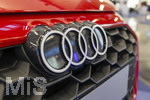 20.02.2026, Die Auto-Messe Münchner Auto Tage 2026 in München im Messegelände Riem. Staunen und Testen und Kaufen, Autohändler zeigen ihre neuesten Modelle. Hier am Messestand von AUDI, der Audi A3