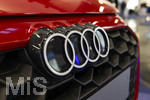 20.02.2026, Die Auto-Messe Münchner Auto Tage 2026 in München im Messegelände Riem. Staunen und Testen und Kaufen, Autohändler zeigen ihre neuesten Modelle. Hier am Messestand von AUDI, der Audi A3