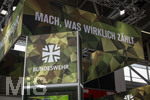 20.02.2026, Die Reise- und Freizeitmesse f.r.e.e.26 in München im Messegelände Riem. Die Bundeswehr hat einen Stand um für Mitarbeitende zu werben. Mach was wirklich zählt.
