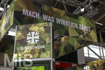 20.02.2026, Die Reise- und Freizeitmesse f.r.e.e.26 in München im Messegelände Riem. Die Bundeswehr hat einen Stand um für Mitarbeitende zu werben. Mach was wirklich zählt.

