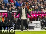 21.02.2026, Fussball Bundesliga 2025/2026, 23.Spieltag, FC Bayern München - Eintracht Frankfurt, in der Allianz-Arena München,  Trainer Vincent Kompany (FC Bayern München) in Rage 