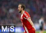 21.02.2026, Fussball Bundesliga 2025/2026, 23.Spieltag, FC Bayern München - Eintracht Frankfurt, in der Allianz-Arena München, Harry Kane (FC Bayern München) Torjubel 